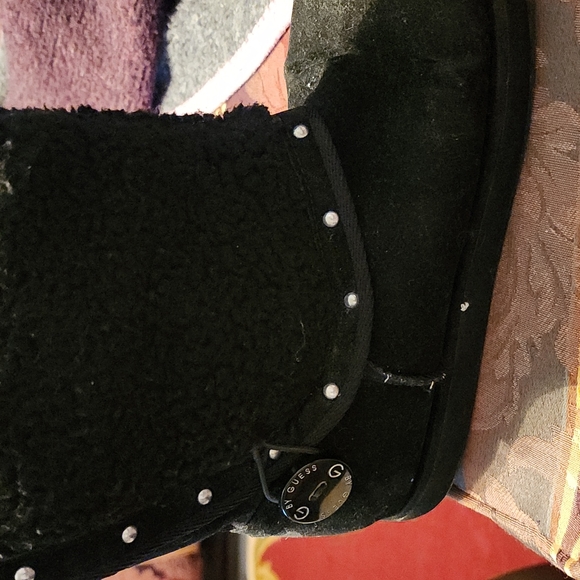 G by guess black women ankle boots - Picture 2 of 3